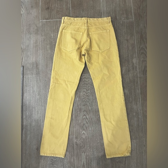 Club Monaco The Relaxed Slim in Buttered Yellow - Picture 6 of 7